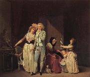 Louis-Leopold Boilly Ce qui allume l'amour l'eteint ou le philosophe china oil painting reproduction